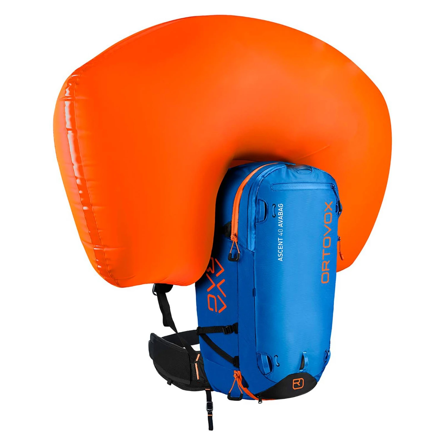 ORTOVOX Ascent 40 Avabag Kit Skitouren Rucksack Blau 40L 3 ORTOVOX Ascent 40 Avabag Kit Skitouren Rucksack Blau 40L – Bild 3