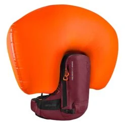 ORTOVOX Lawinenrucksack Free Rider 20 S Avabag Rotbraun -Leki || Ortovox || Atomic Verkäufe ortovox avabag freerider 20s rucksack 46468 46467