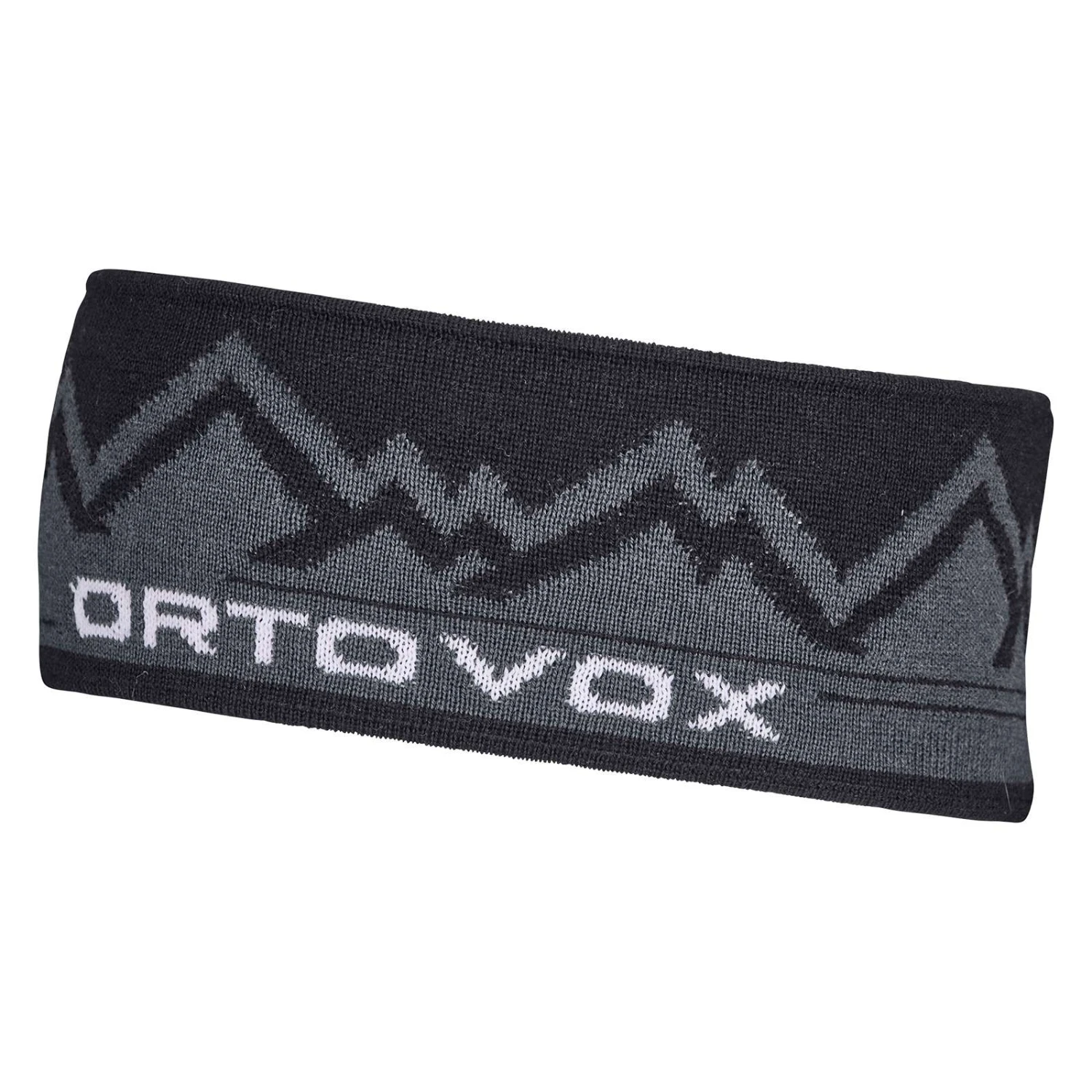 ORTOVOX Peak Headband Stirnband Schwarz 1 ORTOVOX Peak Headband Stirnband Schwarz