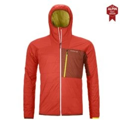 Ortovox Swisswool Piz Duan Jacket Herren Isolationsjacke Rot