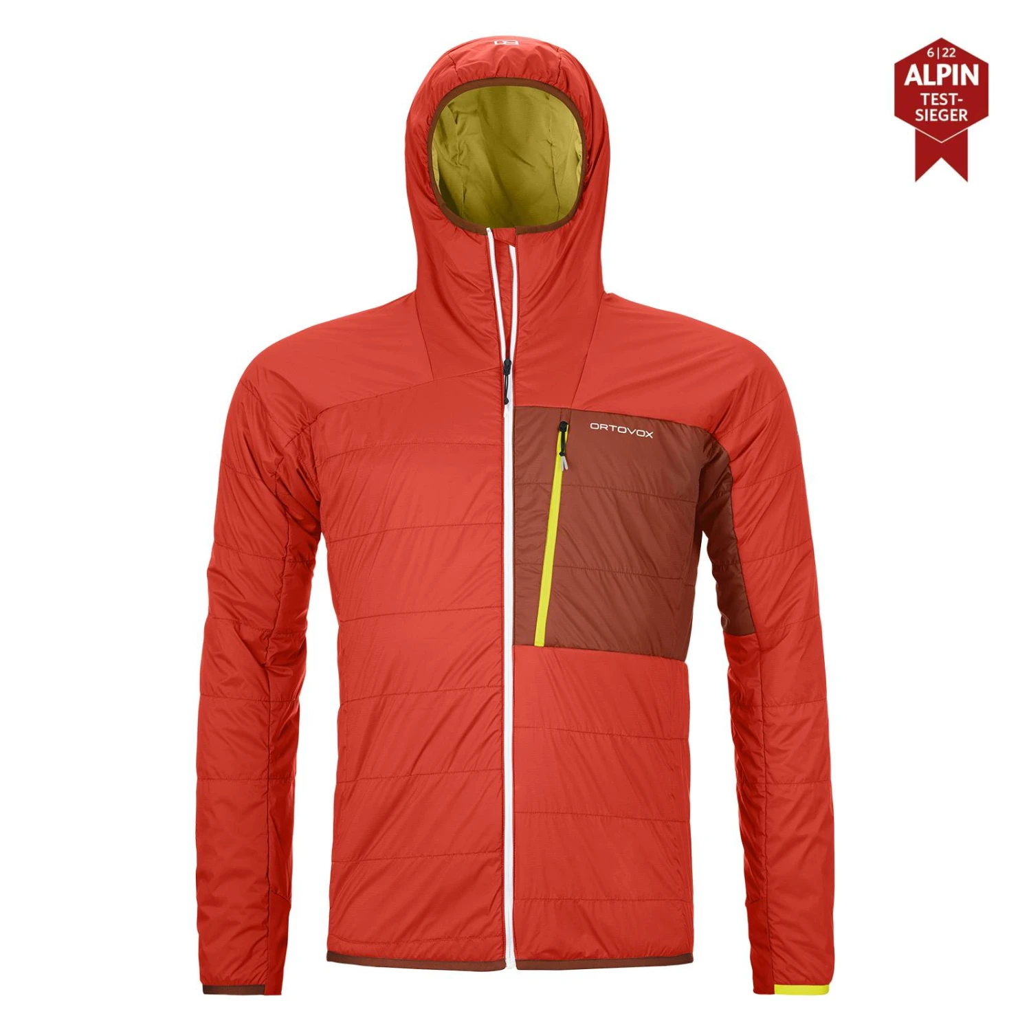 Ortovox Swisswool Piz Duan Jacket Herren Isolationsjacke Rot 1 Ortovox Swisswool Piz Duan Jacket Herren Isolationsjacke Rot