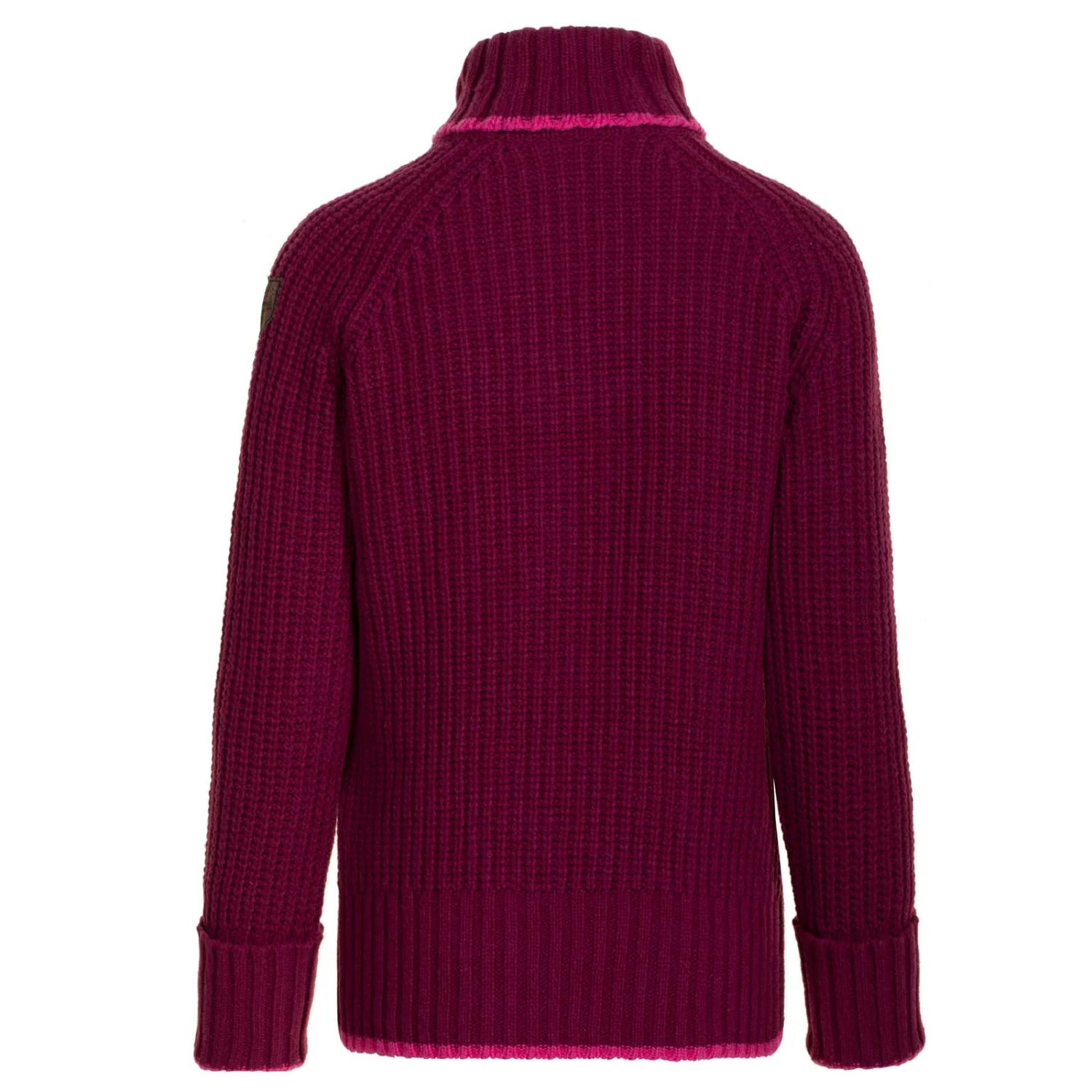 Almgwand Pfaffenhofeneralm Damen Pullover Dunkelrot 2 Almgwand Pfaffenhofeneralm Damen Pullover Dunkelrot – Bild 2