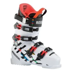 Rossignol Hero World Cup 130 Medium Skischuhe Weiß Schwarz