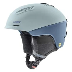 Uvex Ultra MIPS Skihelm Glac-stone Blue Matt